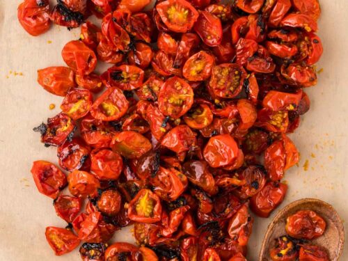 Roasted Cherry Tomatoes - Spaghetti and Confetti